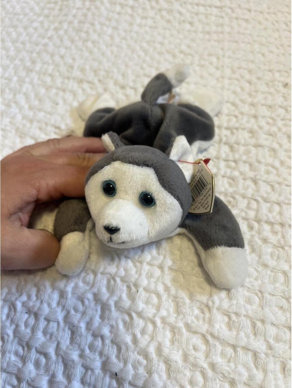 Beanie Babies  Grey and Multi Stuffed-animal
